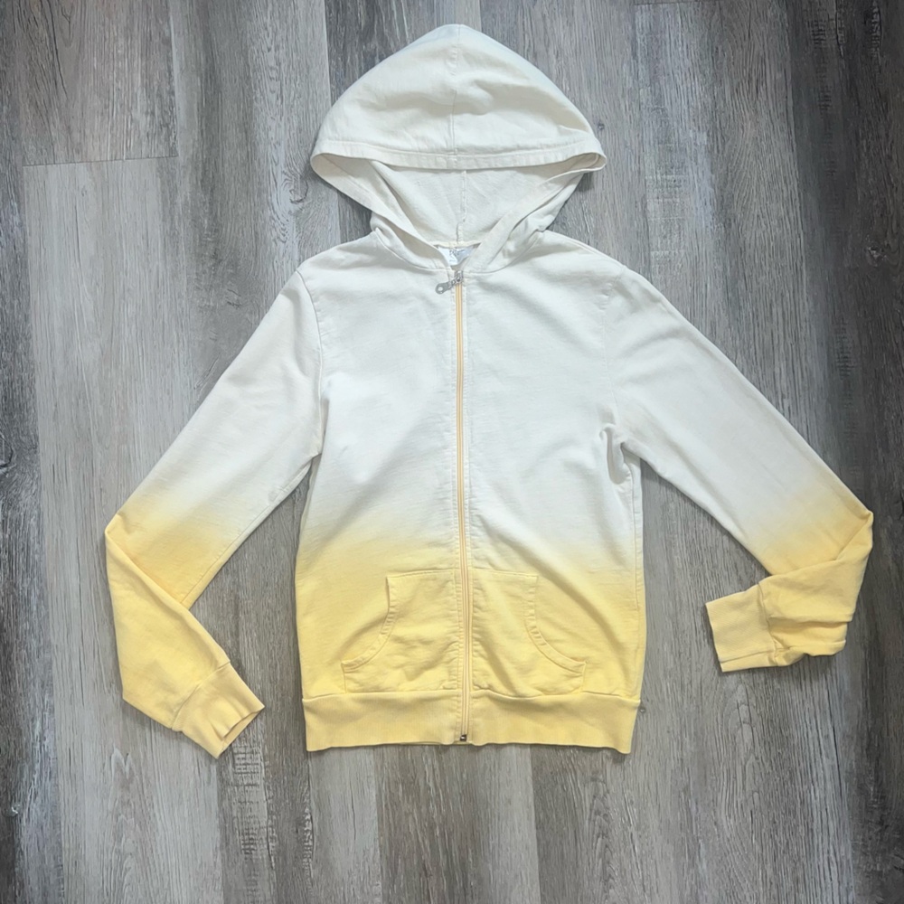 Pitaya ombré zip hoodie